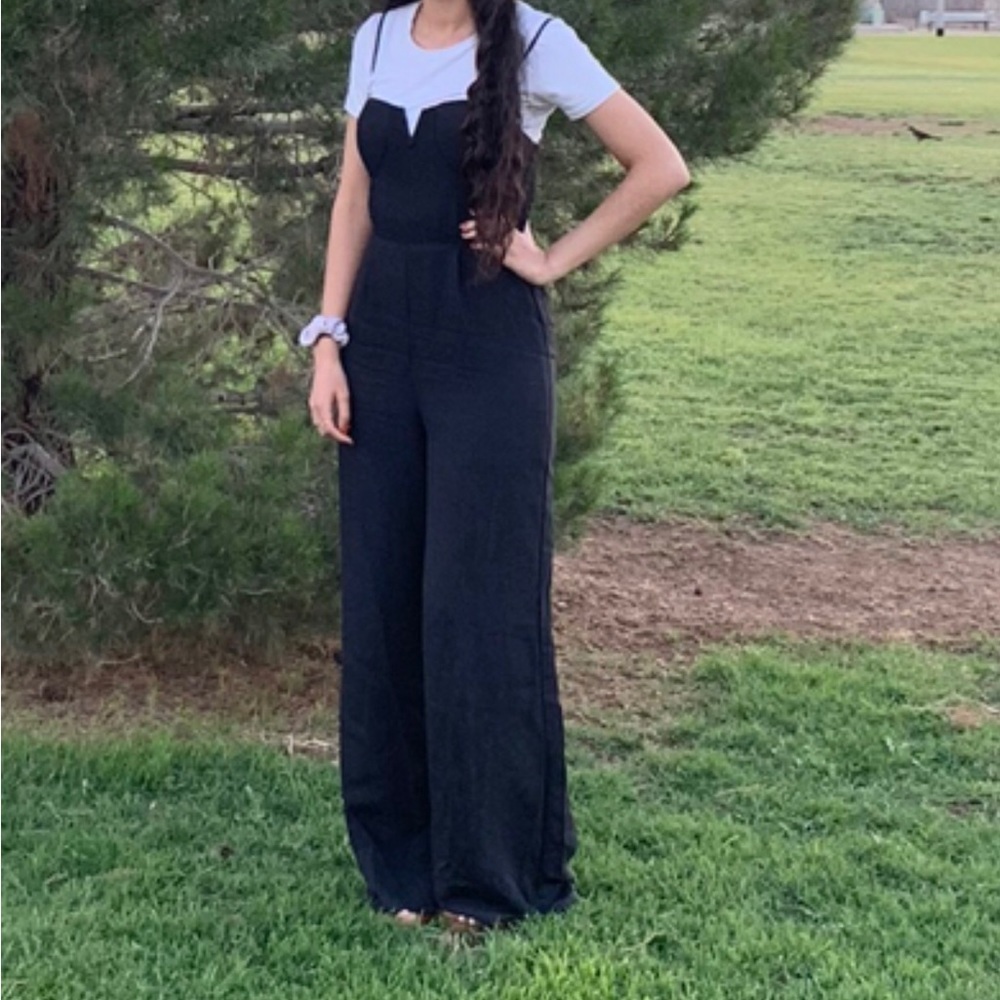 Sage Juniors Small Black Jumpsuit